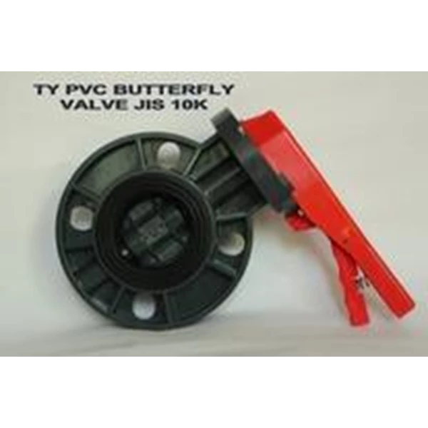 PVC Butterfly Valve JIS 10K Ukuran 2 Inch